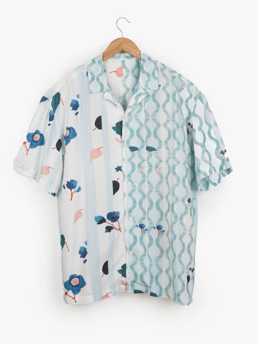 Placement print shirt